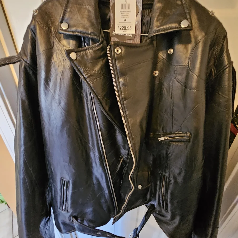 Leather jacket - Picture 4 of 12